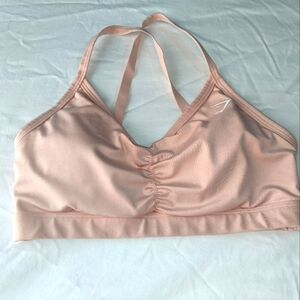 Gymshark pale pink sports bra XS